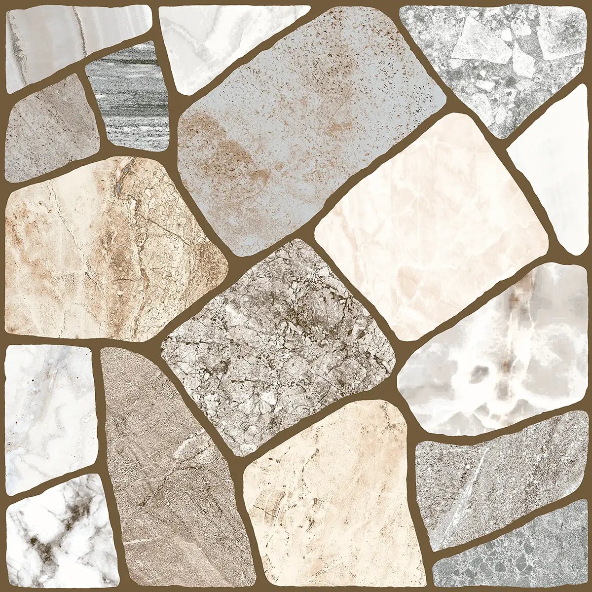 Керамогранит Ariva Brown, 42×42 см, 8.5 мм, матовая, фото 4