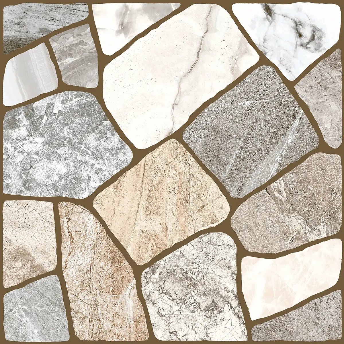 Керамогранит Ariva Brown, 42×42 см, 8.5 мм, матовая, фото 1