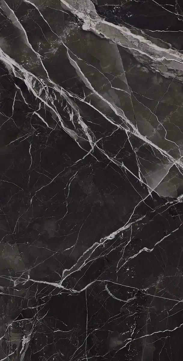 Керамогранит Black Calacatta, 60×120 см, 8 мм, кристалл, фото 4