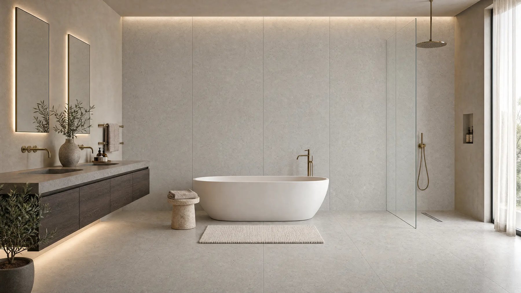 Керамогранит Essential Grey, 60×120 см, 8 мм, матовая (DF), фото 7