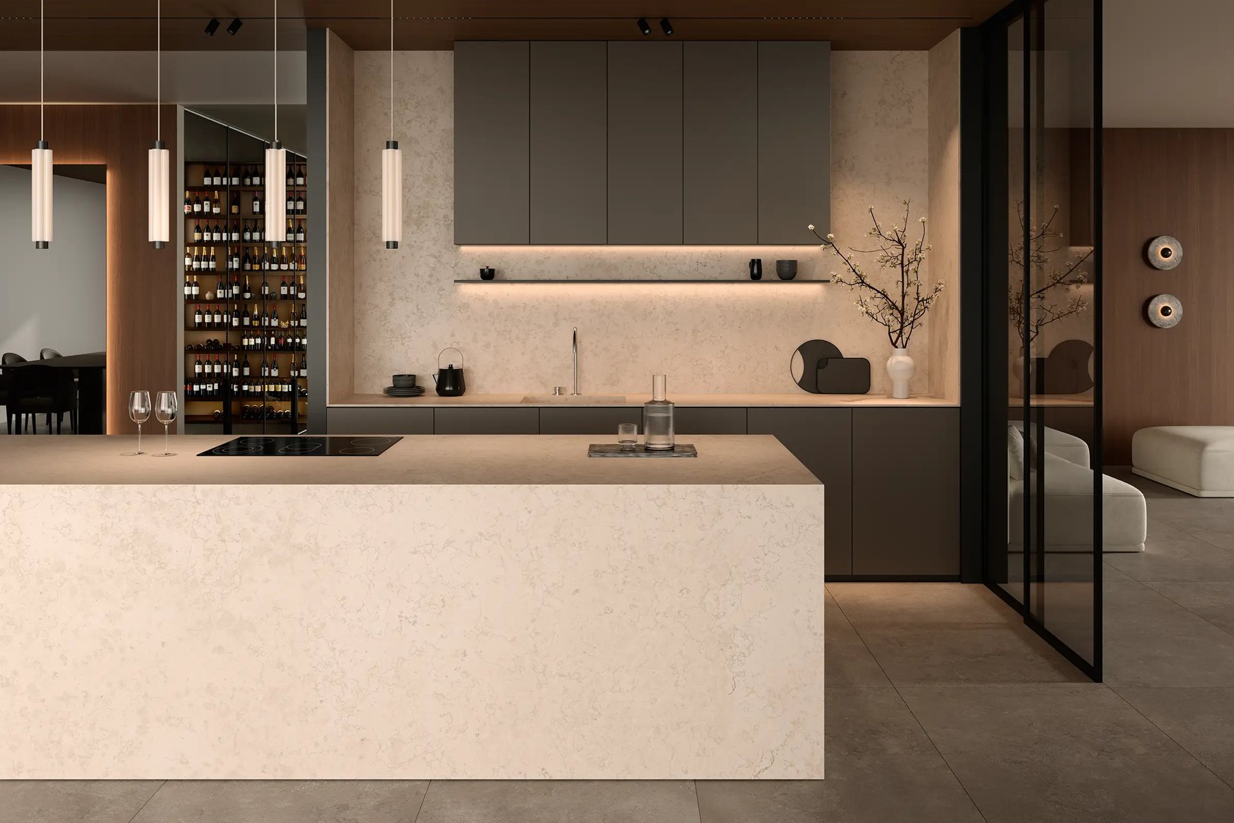 Керамогранит Luce Bone, 60×120 см, 8 мм, матовая (DF), фото 4