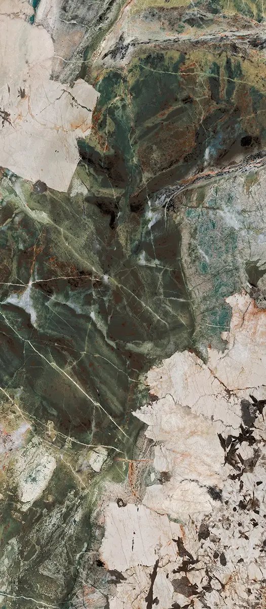 Керамогранит Moss Teal, 120×280 см, 6 мм, полированная, фото 3
